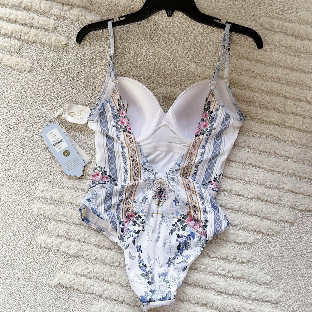 Camilla Multicolor Jewel-Embellished One Piece Swimsuit - Picture 7 of 10